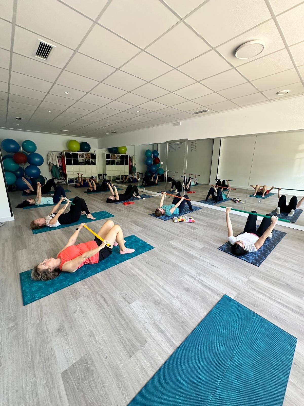 Clase de actividades terapéuticas en grupo reducido